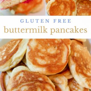 Gluten Free Buttermilk Pancakes