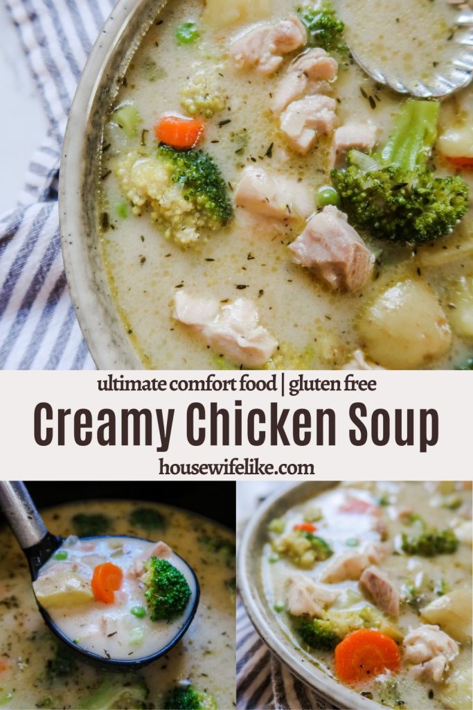 Creamy Chicken Soup Recipe
